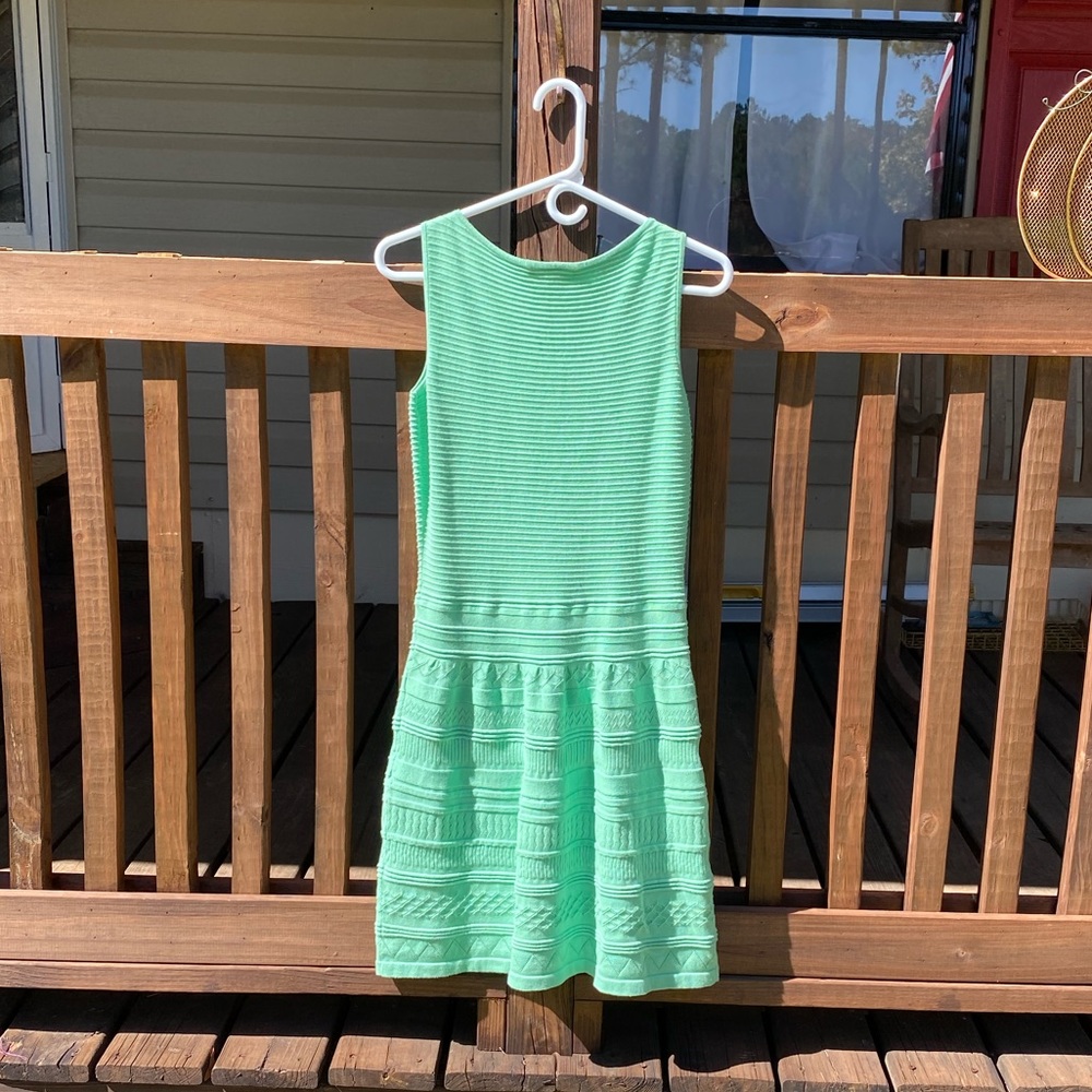 LAUREN RALPH LAUREN Green Knit Dress - Picture 2 of 5